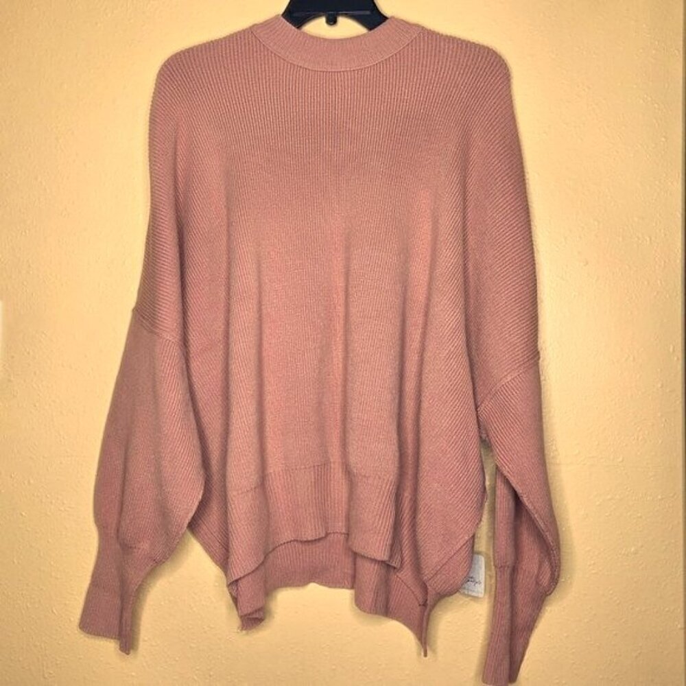 Free People Easy Street Tunic Sweater - Honey